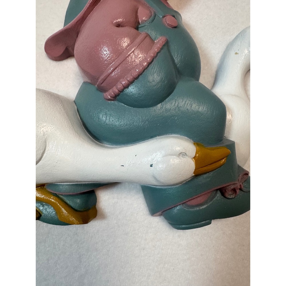 Vintage Burwood Goose Children‎ Wall Art Set 1988 Pink Blue 2865-1B - Picture 7 of 7